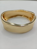 Bracelete liso dourado